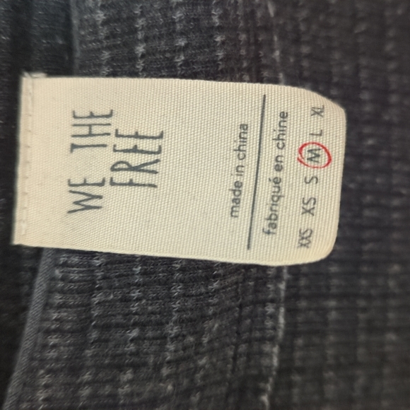 Free People Willow Washed Thermal Tunic - Picture 5 of 6